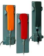 Weatherproof emergency phone